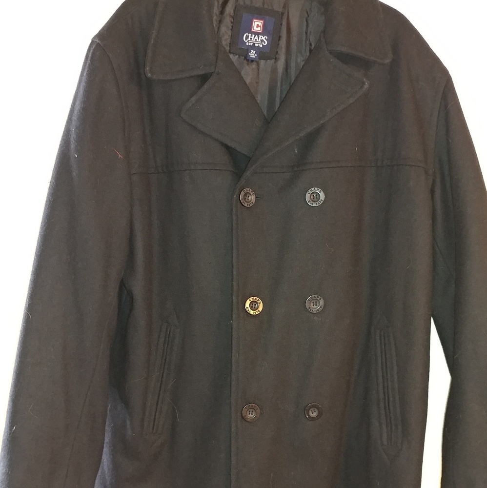 Men's Peacoat